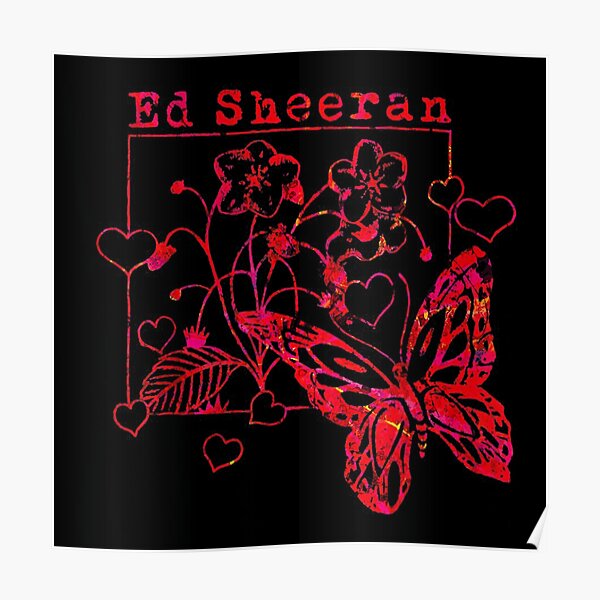 new  105 Poster RB1608 product Offical ed sheeran Merch