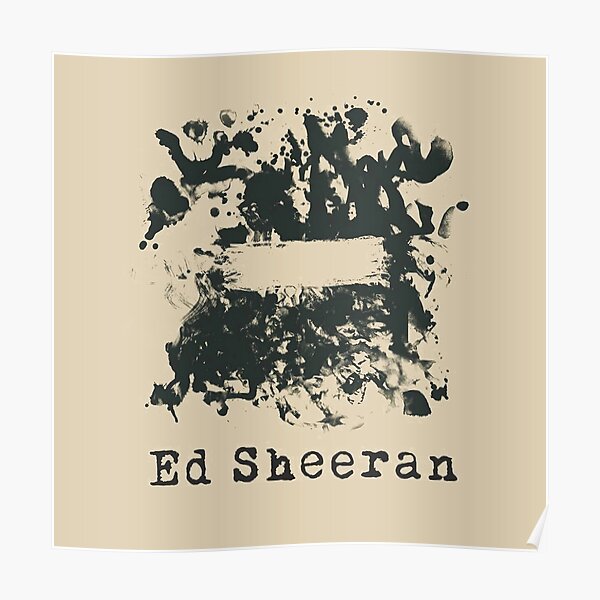 112  1122 Poster RB1608 product Offical ed sheeran Merch