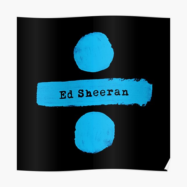 112  1144 Poster RB1608 product Offical ed sheeran Merch