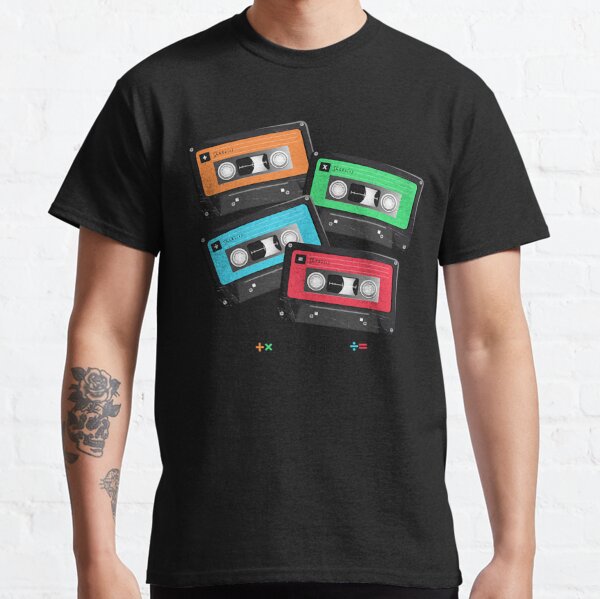 Ed Sheeran - Album Collection (Cassette Tapes)  Classic T-Shirt RB1608 product Offical ed sheeran Merch