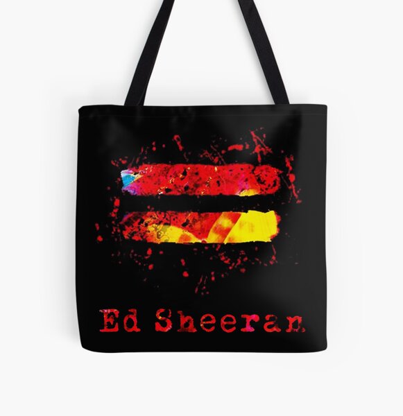 new  artist All Over Print Tote Bag RB1608 product Offical ed sheeran Merch