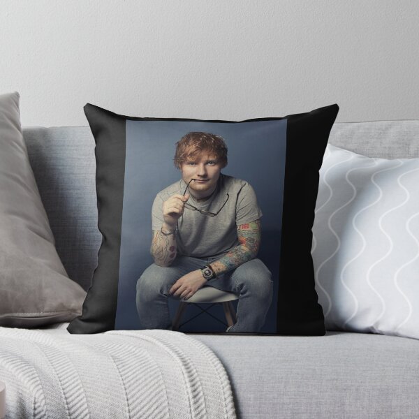 new  british Throw Pillow RB1608 product Offical ed sheeran Merch