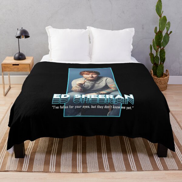 new  british Throw Blanket RB1608 product Offical ed sheeran Merch