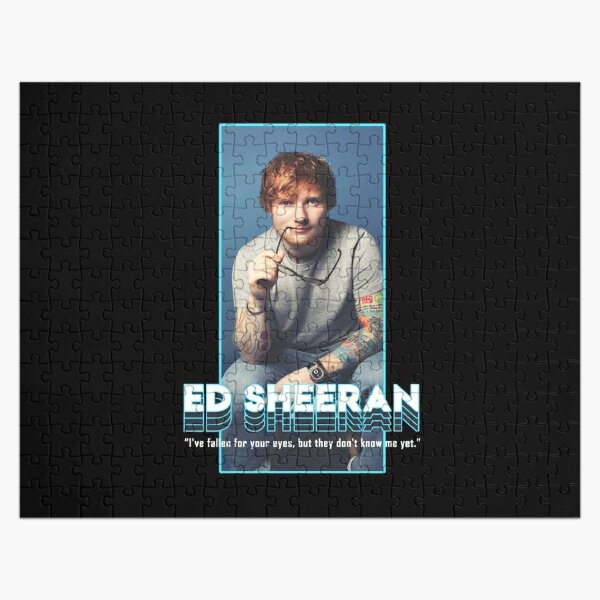 new <<ed sheeran, sheeran, perfect sheeran, equal sheeran, subtract sheeran, guitar sheeran></noscript>> 103 Jigsaw Puzzle RB1608 product Offical ed sheeran Merch